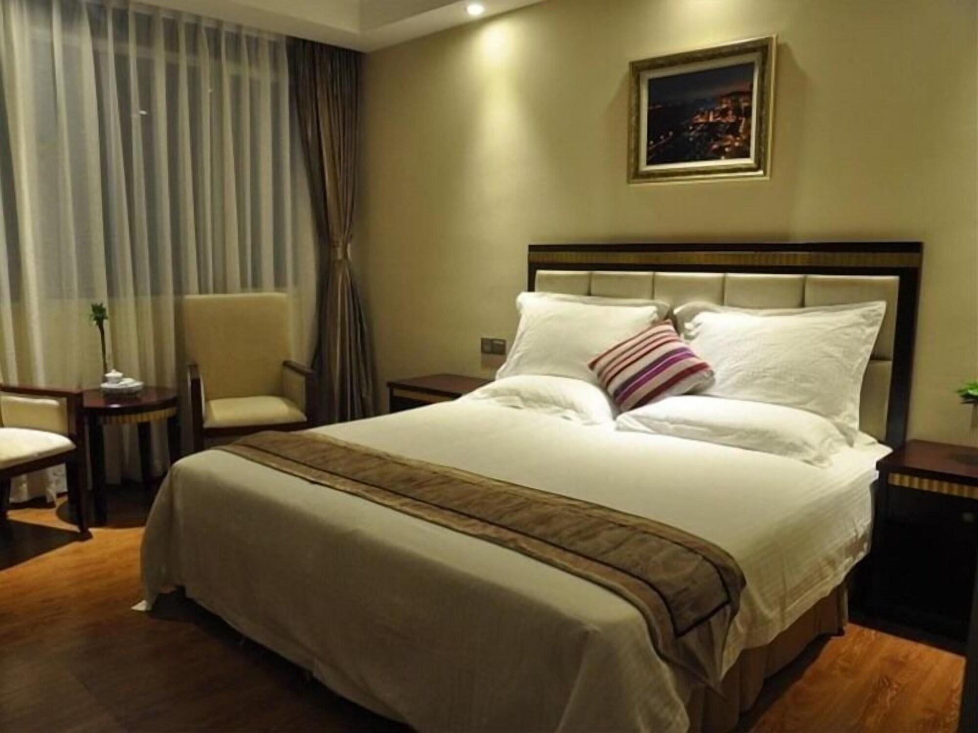 Greentree Inn Guangdong Shantou Chengjiang Road Business Hotel Buitenkant foto